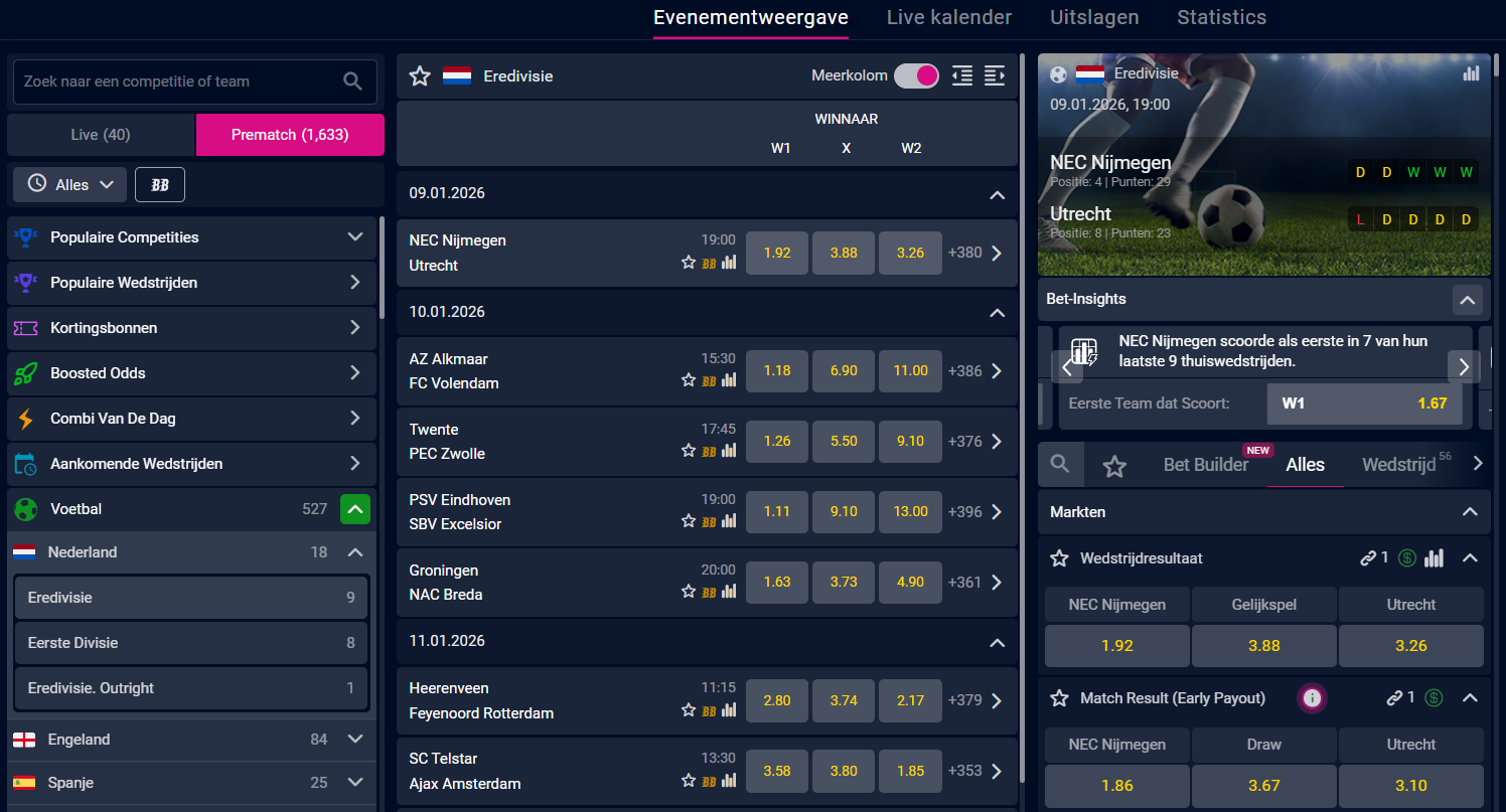 Vbet Casino eSports - Wedden op eSports evenementen in Nederland