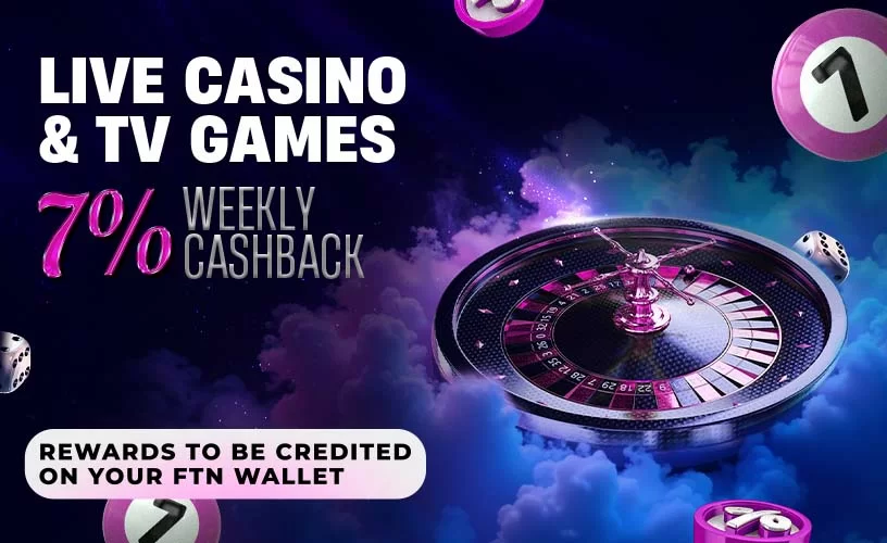 Vbet Casino wekelijkse 7% cashback - Nederlandse aanbieding
